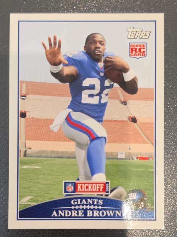 2009 Topps Kickoff #127 Andre Brown Mint