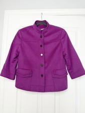 Akris Punto Size US 6   Pink Wool Angora Blazer Jacket Professional Designer