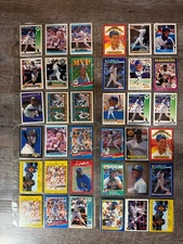 Ken Griffey Jr. LOT of 38 includes album pages
