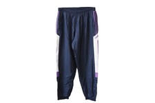 Vintage ADIDAS Track Pants Size XL retro sport style training trousers blue 90s