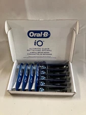 Oral-B iO Ultimate Clean Brush Heads 9-Pack Refill Black/White