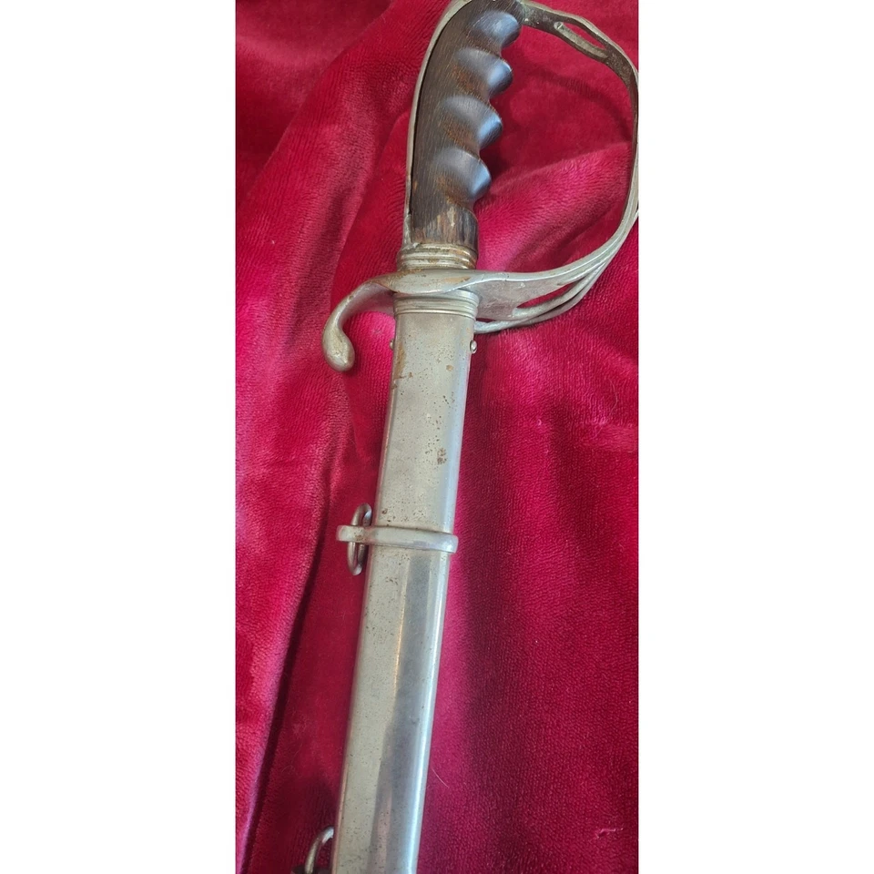 老式美国型号 1902 年陆军军官刀带鞘- M.C. Lilley 1925 年之前 — 第 2/4 张图片