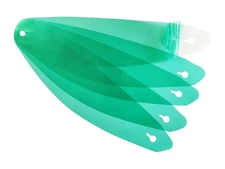 HJC RPHA 1N Helmet Shield Tear-Offs | 5 Pack Clear