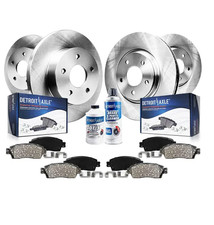 Front Rear Disc Brake Rotors Ceramic Brake Pads For 2019 - 2024 Toyota Corolla