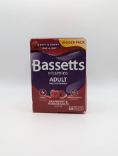 Image of Bassetts Multivitamins for Adults Raspberry & Pomegranate flavour 60 Count