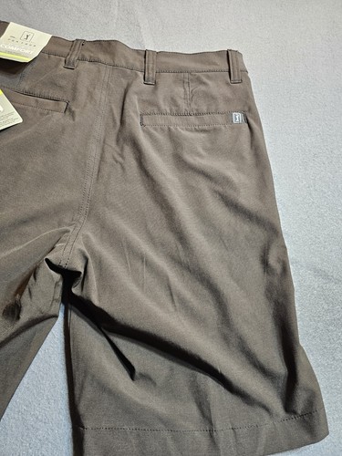 PGA TOUR SHORTS MENS 30 BROWN PERFORMANCE COURSE COMFORT GOLF 8 1/2" - Picture 7 of 10