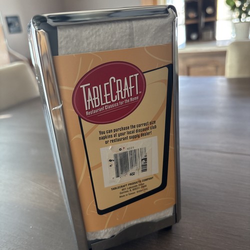 TableCraft doppelseitiger Serviettenspender Edelstahl - Bild 7 von 13