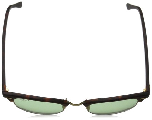 Ray-Ban Clubmaster Lunettes RB3016 114505 Tortue/Or/Vert Clair 49-21-140 - Photo 3 sur 4