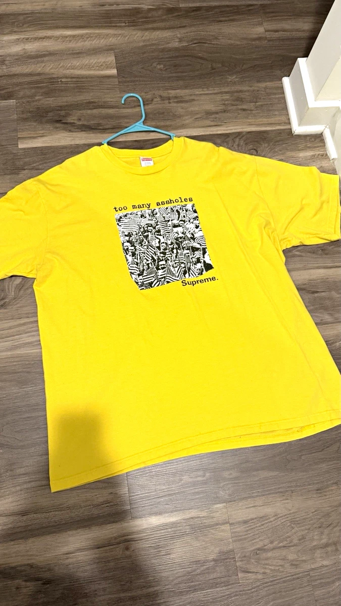 Supreme Yellow T-Shirts for Men for sale | eBay