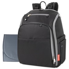 Fisher-Price Fastfinder Diaper Bag Backpack 3PC Set Wipes Changing Pad Moms Dads