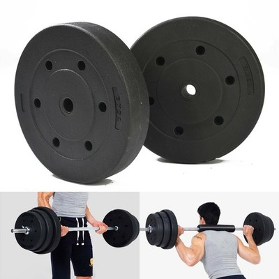 15kg/20kg/30kg Weight Plates Set Dumbbell Vinyl 1 inch Standard Gym Barbell