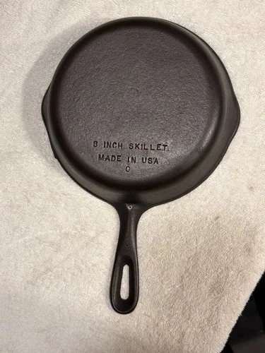 Vintage No 5 Cast Iron Skillet 8" Unmarked Wagner - PRIVATE LISTING
