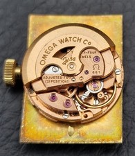 OMEGA Ladymatic Watch Ref 551.015 Cal 661, 17x23mm rectangular case working 23