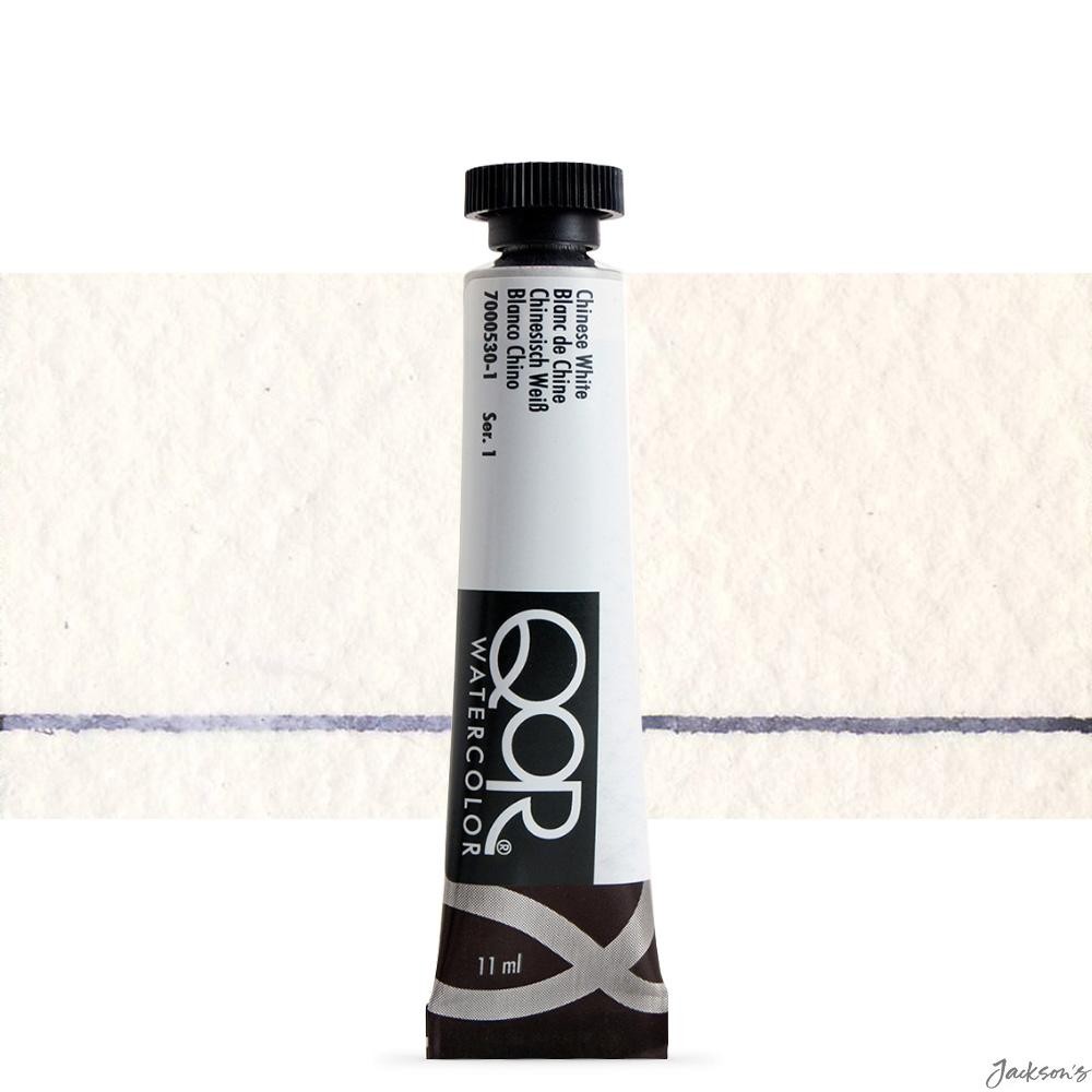 Golden QoR Watercolour Paint Aquazol Binder 11ml Tube Chinese White