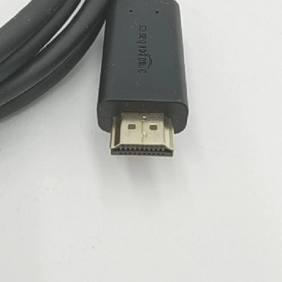 Amazon Basics Mini DisplayPort auf HDMI Kabel, mit vergoldeten Anschlüssen, unte - Bild 2 von 4