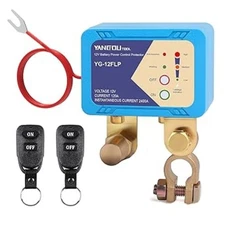 12V 240A Car Remote Anti-Theft Battery Disconnect Kill Switch Cut  Powe