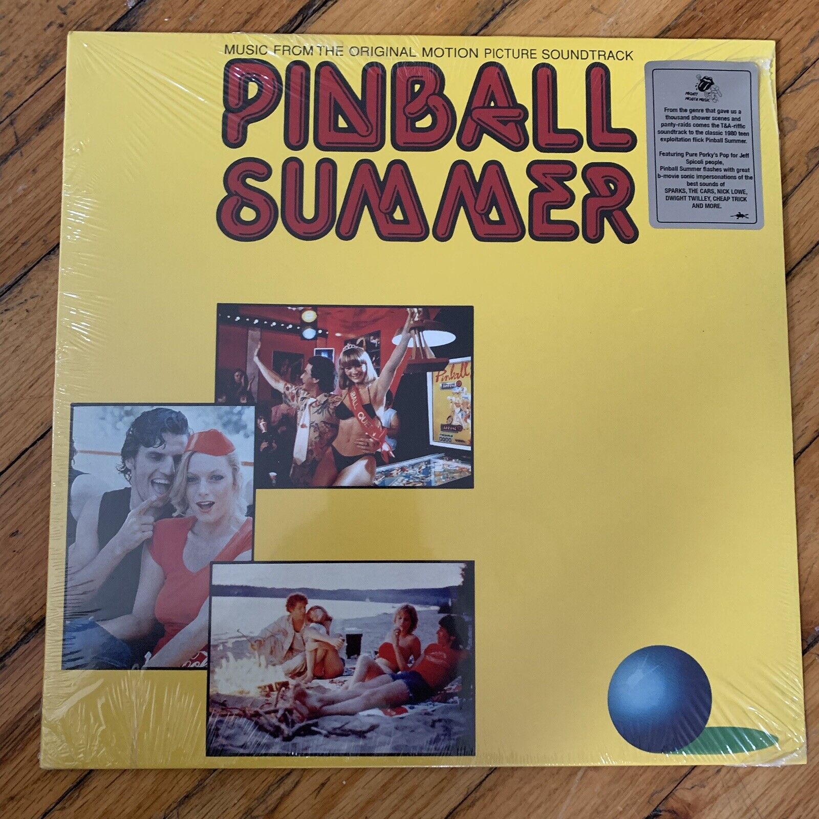 Pinball Summer (original picture soundtrack) LP Reissue 2016 Rock Power POP New