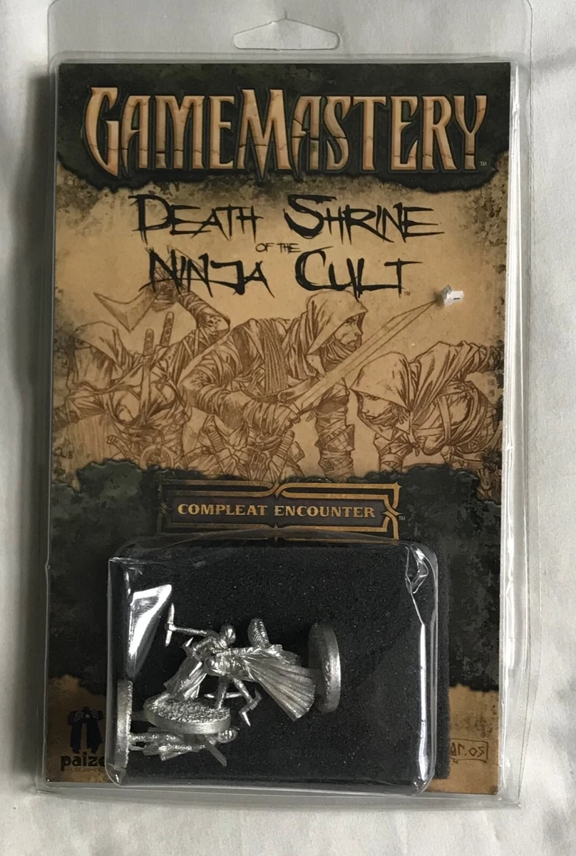 death Shrine of the Ninja Cult Paizo D&D Compleat Encounter with miniatures 2005