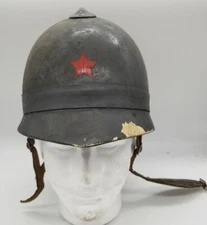 Yugoslavian Soviet Police fire riot helmet Brigade PJP Blue surplus #4