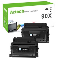 2x CE390X Toner Compatible With HP 90X LaserJet Enterprise 600 M602dn M603 M4555