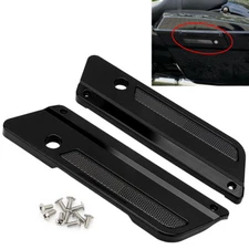 Saddle Bag Hinge Latch Covers For Harley Touring Road Street Glide 1993-2013