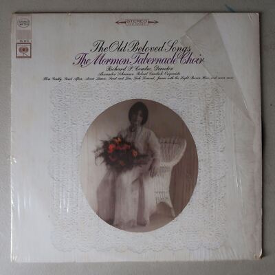 THE MORMON TABERNACLE CHOIR THE OLD BELOVED SONGS VINYL LP COLUMBIA VG 93
