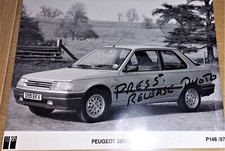 Peugeot 309 XS - Peugeot Press Release Photo REDUCED TO CLEAR