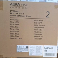 OEM Fellowes Air Filter 2 Pk HEPA 9416602 CRC94166 for AeraMax AM3 AM4 Purifier