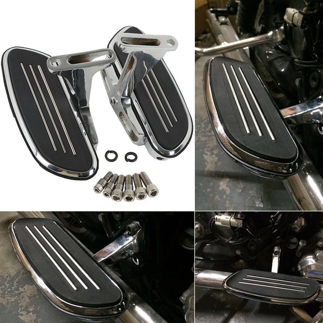 Streamline Passenger Floorboard Footboard Set For Harley Street Road