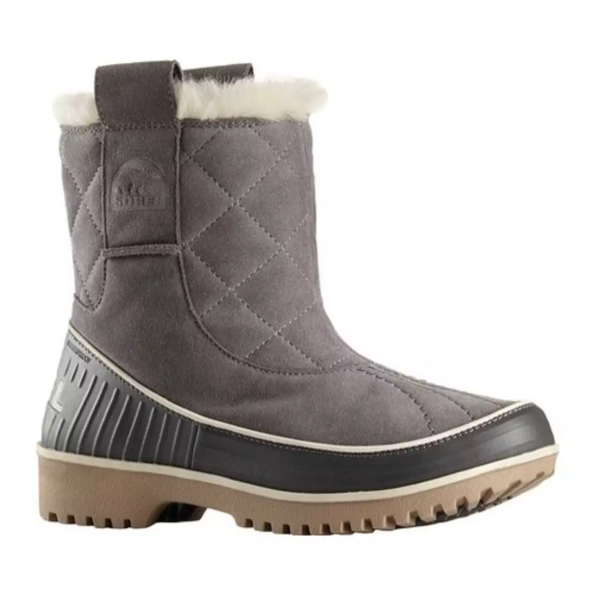 Sorel Tivoli II Pull On Grey Winter Snow Boot Womens Size 5