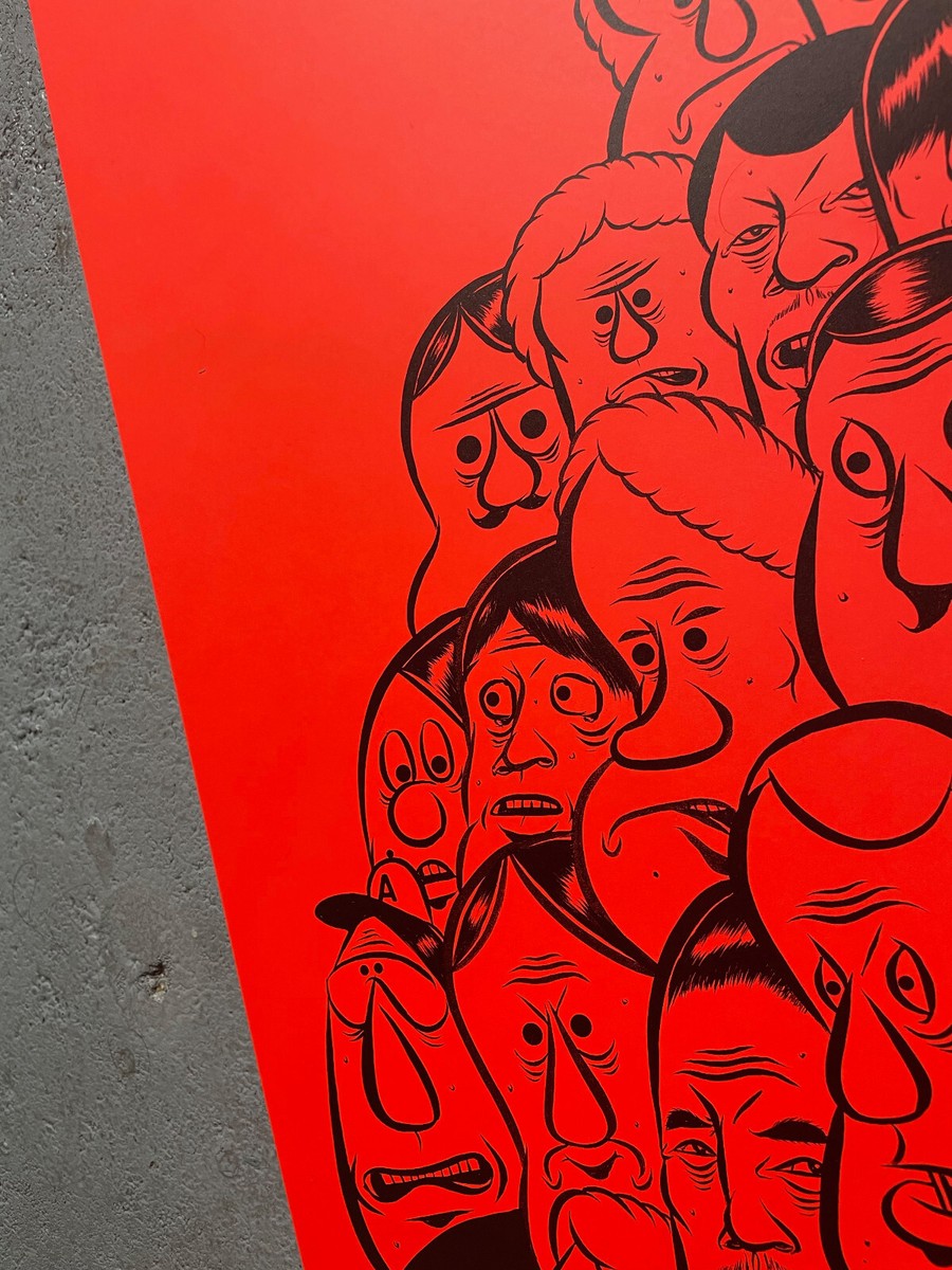 barry mcgee ポスター 100% 正規 本物 barry mcgee ポスター 100% 正規 本物 Barry McGee - 16