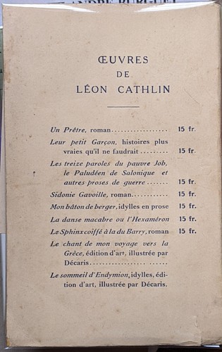 Léon Cathlin Kyrie Eleison (VERSCHIEDENE FAKTEN) Beim Autor, PARIS, 1934 - Bild 5 von 5