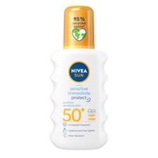 Nivea Sun, 50+ spray de protection solaire Allergy Sensitive Protect, 200 ml