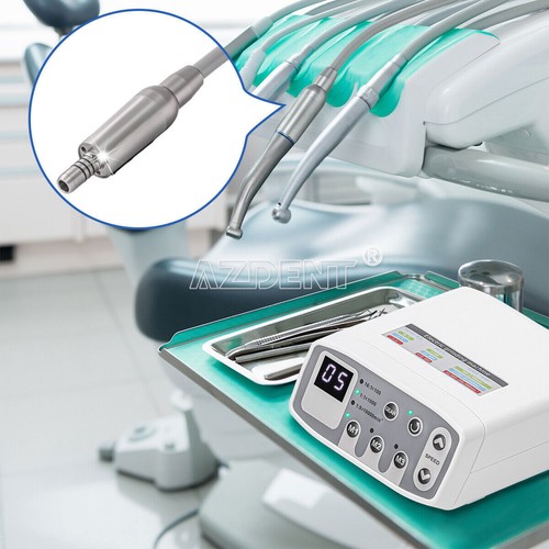 AZDENT Dentale Elettrico LED Brushless Micro Motore 1:1 1:5 Fibra Ottica Manipolo - Foto 9 di 58