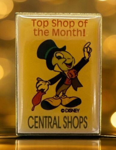 WDW - Jiminy Cricket - Cast Member - Top Shop of The Month (Central Shops) Pin - Picture 1 of 2