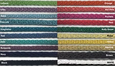 1/4" Braided Tubular Drawstring Cord - 18 Yards - Many Colors Available!