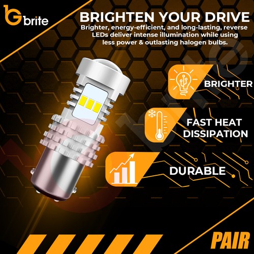 ROLLS ROYCE PHANTOM 03-17 Drl Led Bulb 1157 14 SMD Headlight Upgrade White 5000K - Picture 7 of 7