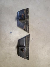 Snow plow feet shoes mounting brackets  hardware 