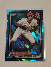 Travis Honeyman 2024 Bowman Sapphire Single St. Louis Cardinals