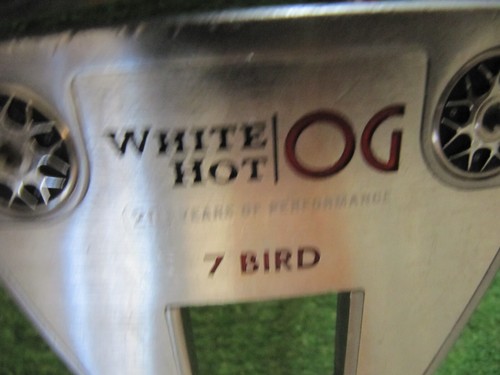 ODYSSEY WHITE HOT OG 7 BIRD PUTTER, ALBERO DA LABORATORIO 35" ODYSSEY STROKE, CON COPERCHIO - Foto 18 di 24