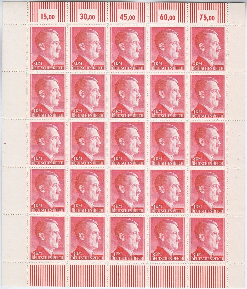 Sello Alemania Mi 799-802 Hoja 1941 Segunda Guerra Mundial Tercer Reich Guerra Era Hitler Hitler MNH Foto 4 de 4