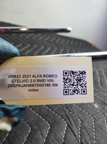 2021 ALFA ROMEO STELVIO Front Right / Left Seat Headrest 2018 2019 2020 Used OEM - Foto 5 di 5
