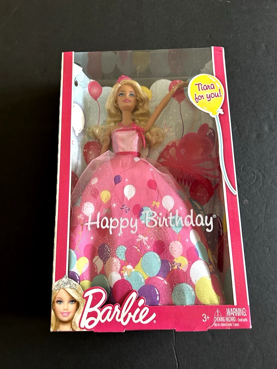 Mattel Barbie 2012 Year Manufactured Happy Birthday Barbie Dolls