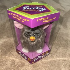 Original 1998 Furby Model 70-800 Gray New In box Tiger Electronics