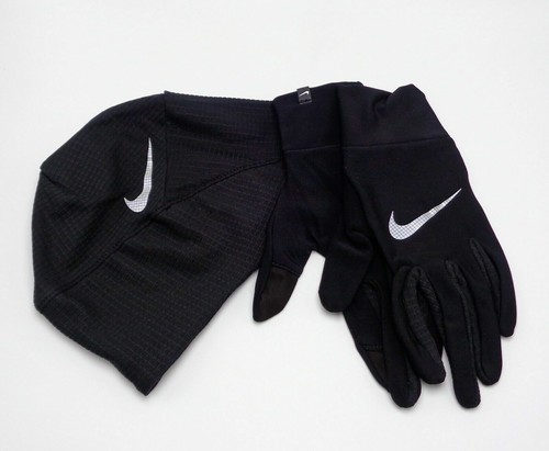Nike Essential Running Hat and Glove 