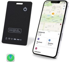 Apple MFi Certified Air-Tag Card Rechargeable Wallet Tracker Thin 1.6mm, Item...