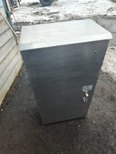 NEW 400a 3ph 4w Milbank Alum. KCPLm-434UGBX NEMA 3R enclosure box pull cabinet