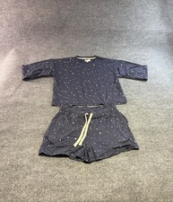 Grey and White Speckled Cotton Pyjama Set Pyjamas Women's