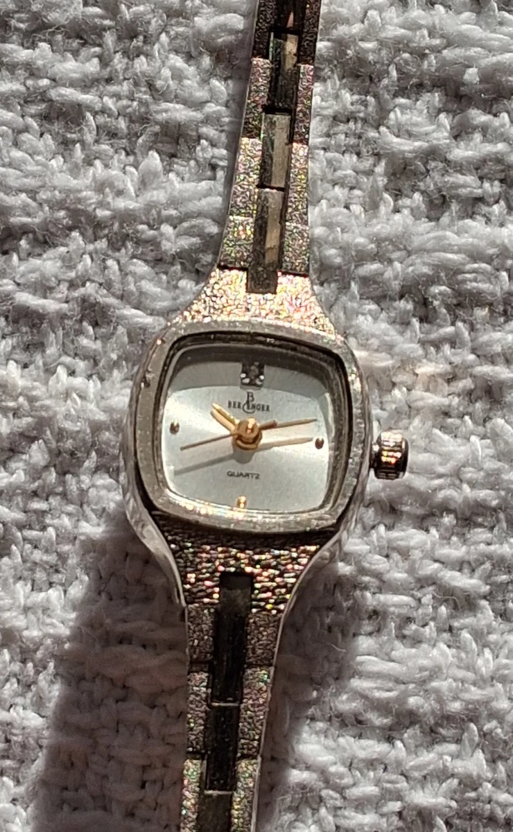 Berenger Vintage Gold Tone Dainty Cocktail Watch Womens Quartz Square Round Berenger Women main image 4