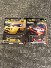 Hot Wheels Thrill Climbers Subaru Impreza WRX Evolution VI Premium